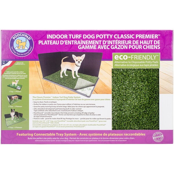 794219190088 UPC - GP16P24H Indoor Turf Dog Potty Classic Premier  Connectable 16X24 With Pad/Hike Shield