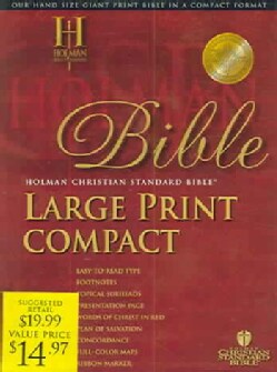 Holy Bible: Holman Christian Standard Bible, Black, Bonded Leather, Compact (Paperback)