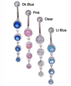 stainless steel belly rings
