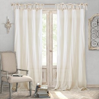 Ivory Curtains Amp Drapes Shop The Best Brands Overstock Com