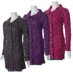 CiSono by Adi Junior's Cable Knit Cardigan