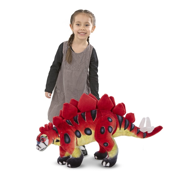 melissa and doug plush stegosaurus