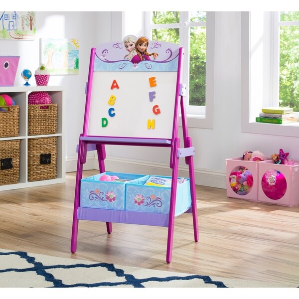 Disney Frozen Activity Easel with Dry Erase Board and Magnetic Letters - Multi