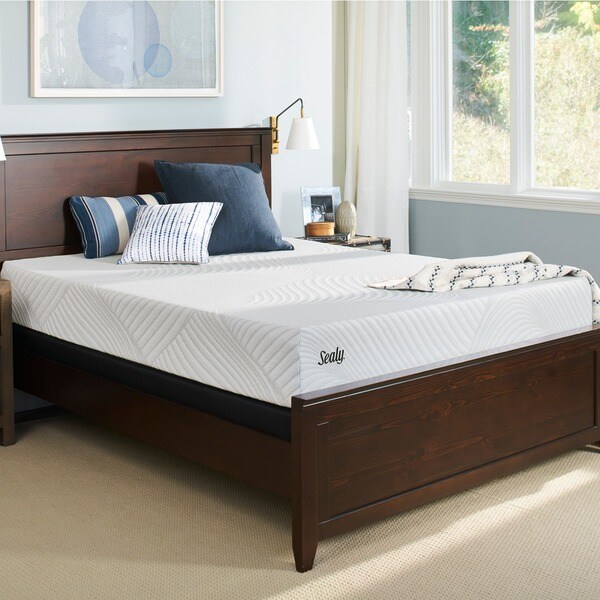 Sealy Conform Essentials Firm 9-inch Split California King-size Gel Memory Foam Mattress