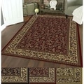 Caroline Floral Heat-set Emerlen Rug (7'9 x 11')