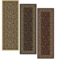 Caroline Floral Heat-set Emerlen Runner Rug (2'2 x 7'7)