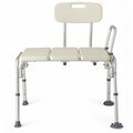 Medline Aluminum Frame Transfer Bench
