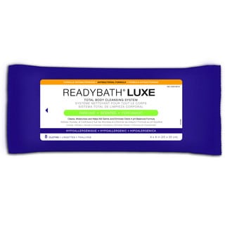 Medline Ready Bath Cleansing Wipes (Case of 24)