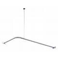 Chrome Corner Shower Rod