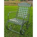 Milano Green Hammered Iron Rocker