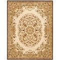 Handmade Heritage Beige Wool Rug (7'6 x 9'6)