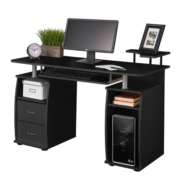 645080991758 Upc Fb D02 Bk Fineboard Home Office Computer Desk