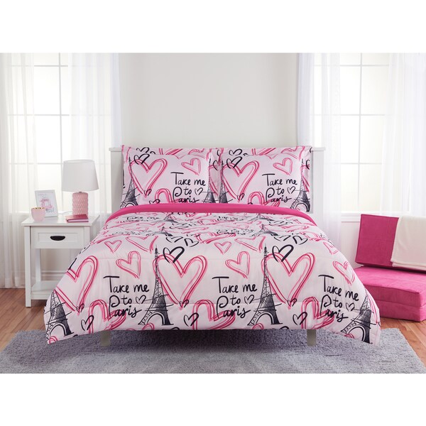 Take me to Paris 3-piece Comforter Set