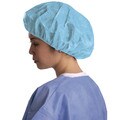 Medline Latex 21" Blue Bouffant Hair Cap (case of 500)