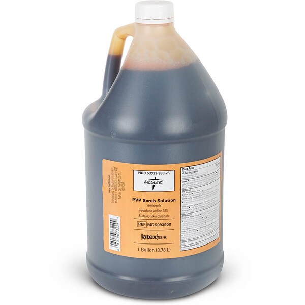 Medline 1-gallon Povidone/ Iodin Scrub Solution (Pack of 4)