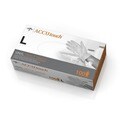 Medline Accutouch Powder-Free, Latex-Free Vinyl Exam Gloves, Large (Case of 1,000)