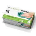 Medline Aloetouch Ultra IC Powder-Free Latex-Free Synthetic Exam Gloves, Medium (Case of 1,000)