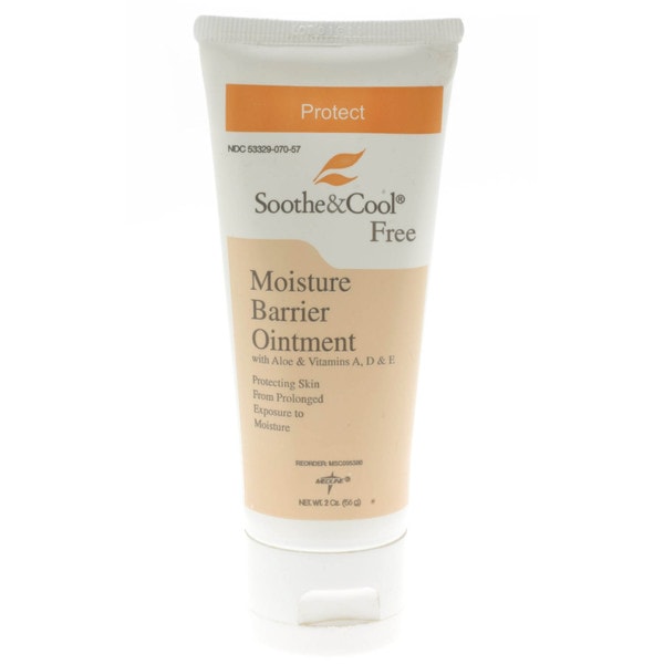 Medline Soothe & Cool Barrier Ointment 2-ounce Pack of 12