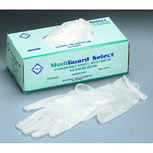 Medline Vinyl Powderfree Small Exam Gloves (Case of 1000) Overstock