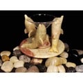 Dolphin Soapstone Aromatherapy Oil Burner (Pack of 2)