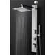 AKDY 35 Easy Connect Tempered Glass Shower Tower Panel System Spa