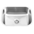 VIGO 23-inch Undermount Stainless Steel 18 Gauge Single Bowl Kitchen Sink