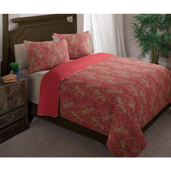 Moroccan Spice 3 piece Quilt Set