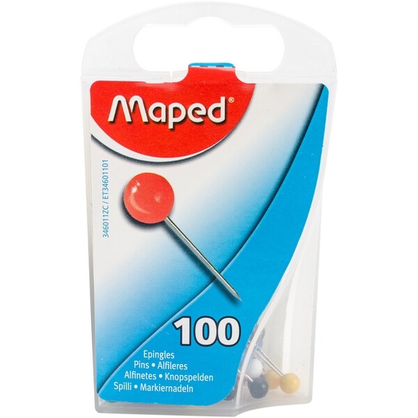 Maped Ciseaux Essentials, rond, longueur: 130 mm
