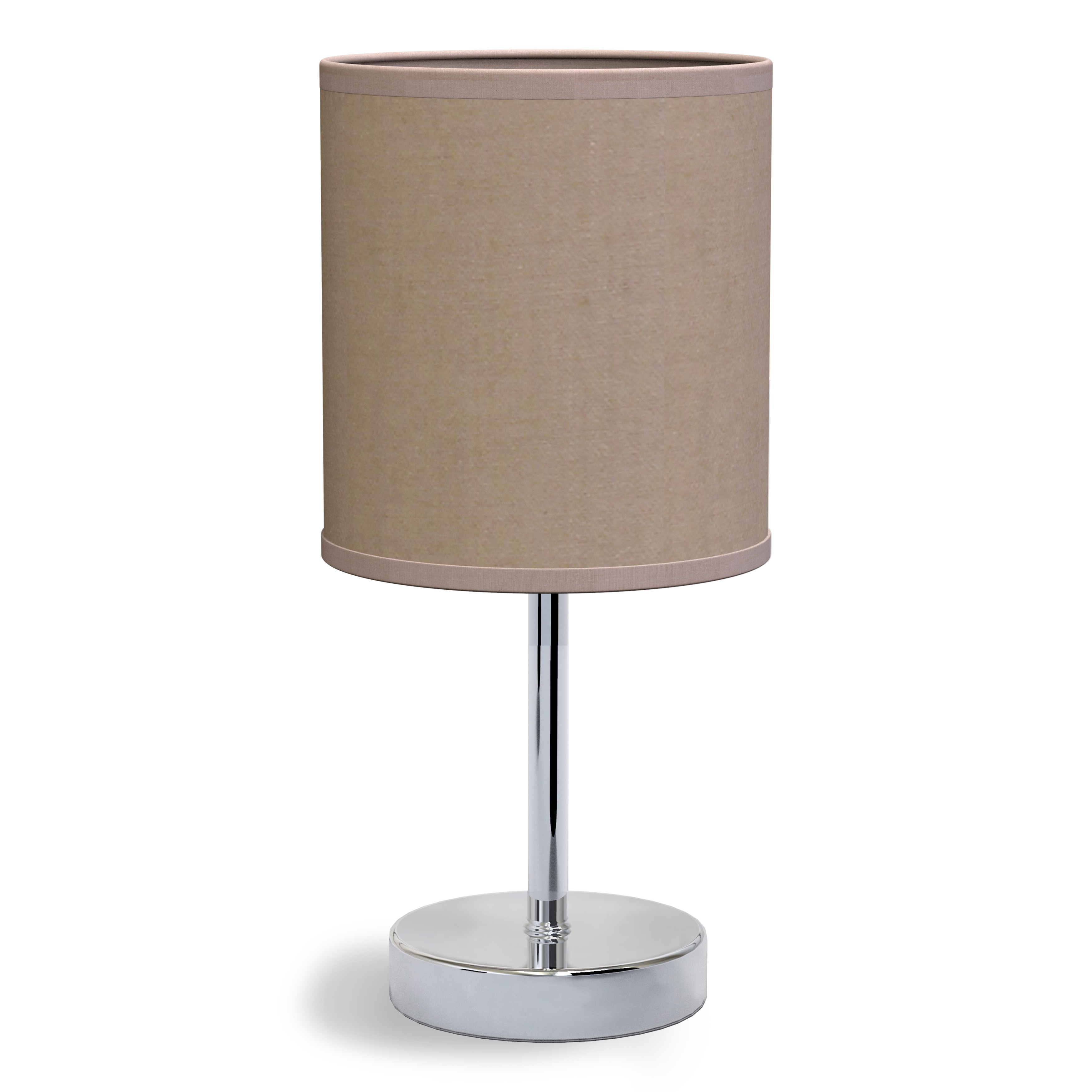 Porch /& Den Roseman Chromed Iron 40-watt 1-light Drum Shade