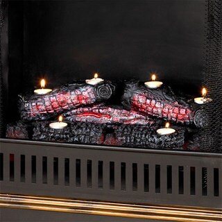Ember Tea Light Resin Log