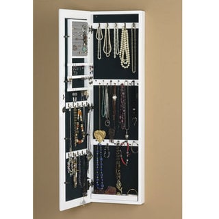 Great Prices Upton Home Wall-mount White Jewelry Mirror