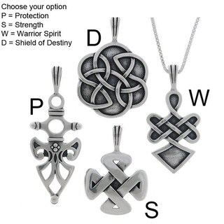 CGC Sterling Silver Celtic Protection Pendants (Options)