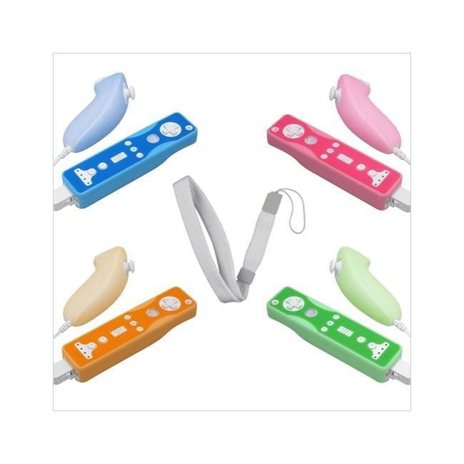 Silicone Case Covers and 4 Hand Straps for Nintendo Wii Remote
