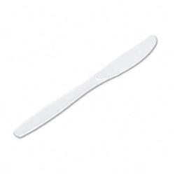Case of 1000 Dixie White Plastic Heavyweight Knives