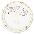 SOLO Symphony Design Paper Plates (Case of 1,000)