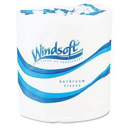 Windsoft 4 1/2-inch Length Facial Quality Toilet Tissue  500 Sheets per Roll (Case of 96)