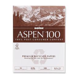 Boise Aspen Recycled Office Paper (Case of 5,000 Sheets)