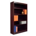 Alera Radius Corner Bookcase With Finished Back