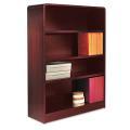 Alera Radius Corner Bookcase With Finished Back