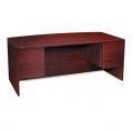 HON 10500 Series Bow Front Double Pedestal Desk
