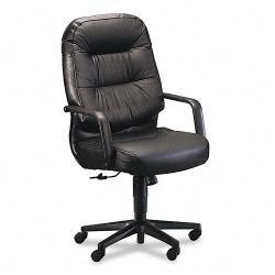 HON 2090 Pillow Soft High Back Leather Chair