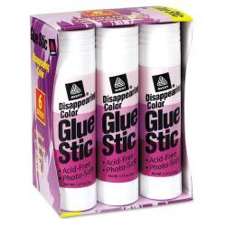 Avery Purple Application Permanent Glue Stics, 1.27 oz (Pack of 6)