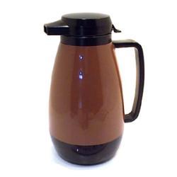 Service Ideas  1 Liter Copper/Black Push Button Server  