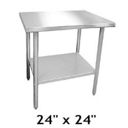 John Boos & Company Stainless Steel Worktable  Kd 24