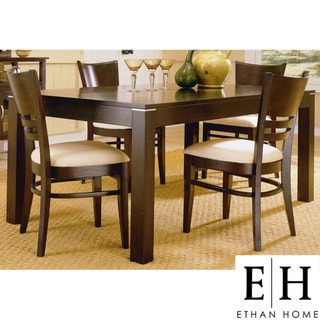 ETHAN HOME Venice Espresso Contemporary 5-piece Dining Set