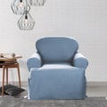 Sure Fit Cotton Classic T-cushion Chair Slipcover