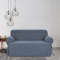 Sure Fit Cotton Classic T-cushion Loveseat Slipcover