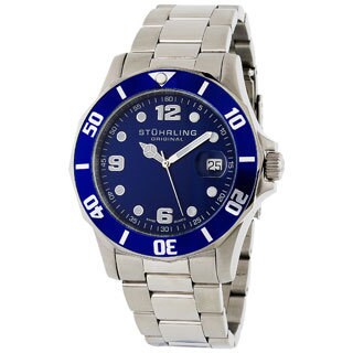 Stuhrling Original Clipper Men's Swiss Quartz Divers Watch