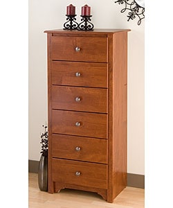 International Caravan Carved Wood 5-drawer Lingerie Chest