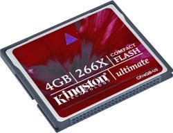 Kingston 4GB 266x Ultimate CompactFlash Card